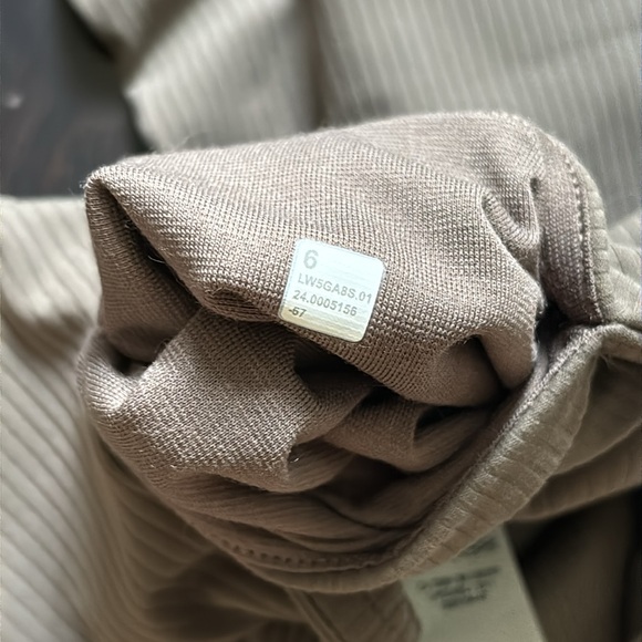 LULULEMON ALIGN RIBBED MINI FLARE *REGULAR IN NOMAD SZ 4 NWT - Picture 7 of 13